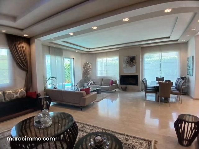 Maison de luxe à louer à Riyad. Surface totale 400 m². Climatisation et piscine — 2