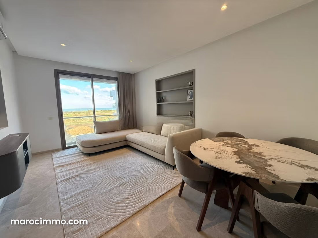 Furnished 115 sqm Apartment with Sea Views in Ain Diab, Casablanca — Casablanca