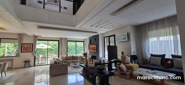 Ain Diab/Villa for Rent 4 Bedrooms in a Secure Residence — 3