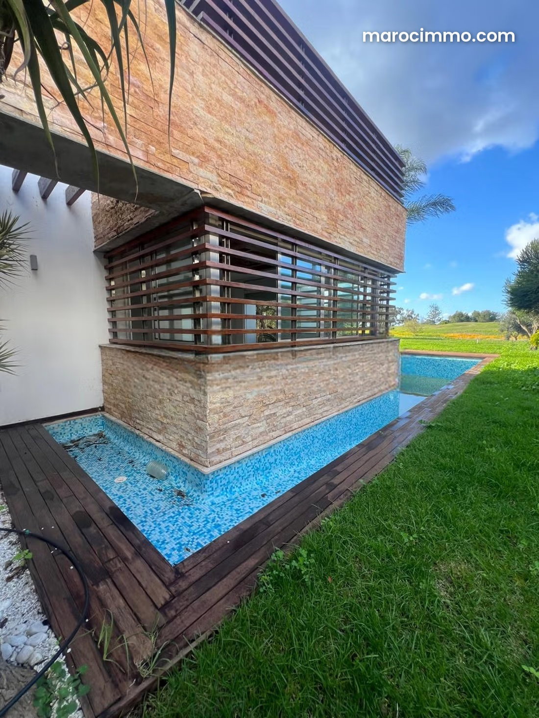 700 m² Villa Overlooking the Golf Course, Ville Verte Bouskoura, Pool and Garden — Bouskoura