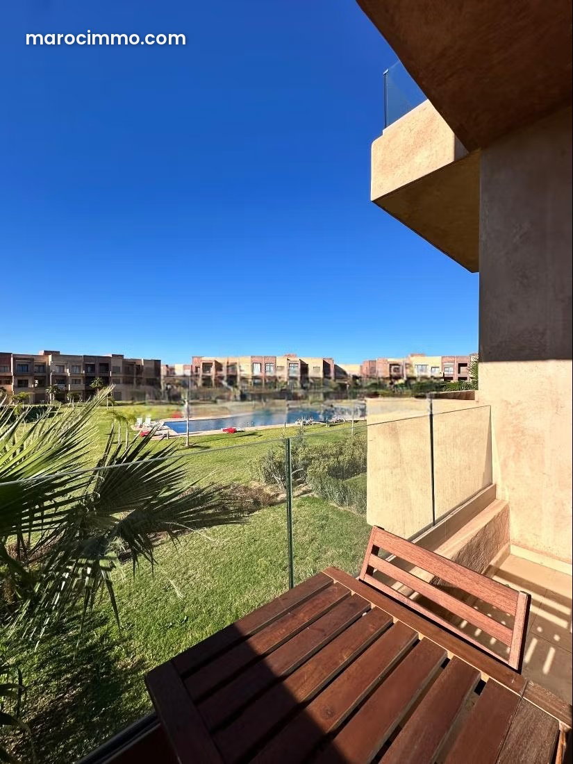 Appartement meublé avec piscine et vue montagne à Marrakech — Marrakech
