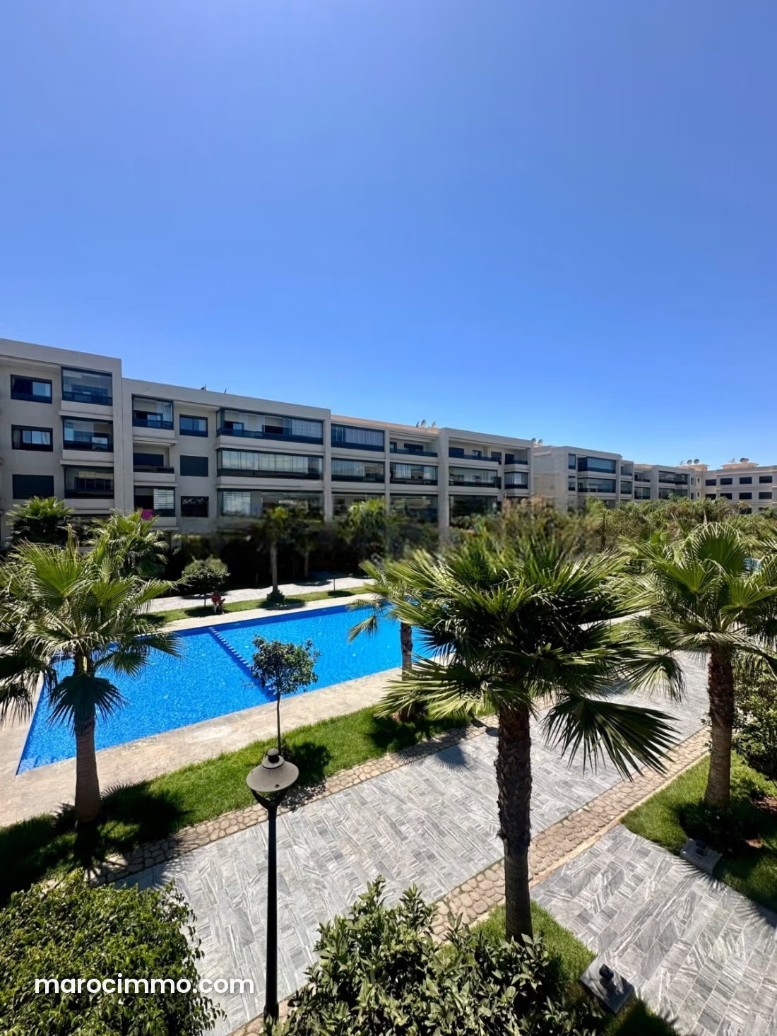Appartement neuf 188 m², 3 chambres, terrasses et piscine, La Siesta — Mohammedia