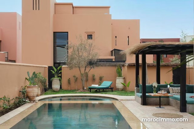 Villa Riad 3 chambres et piscine Golf Al Maaden — 2