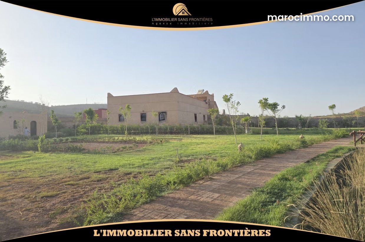 1-hectare Farm on Ouarzazate Road, Marrakech, Tourism Potential — Marrakesh