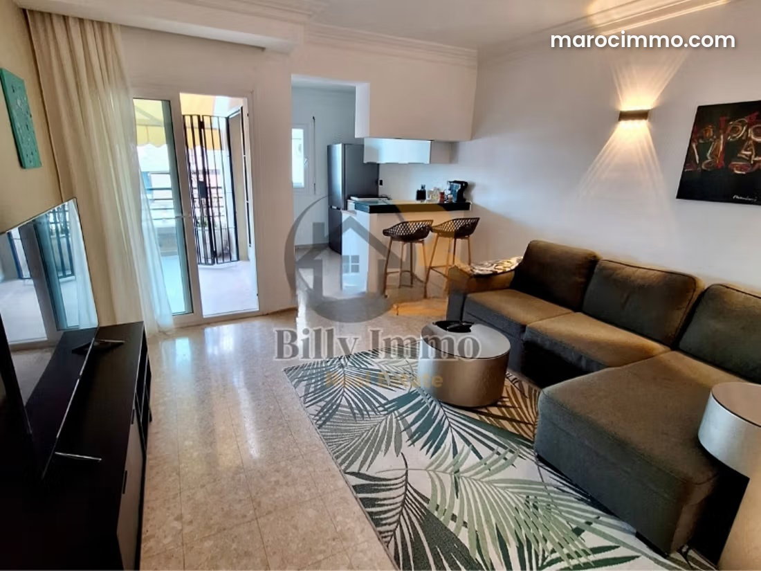 Furnished 59 m² Apartment, Gauthier, Casablanca — Casablanca
