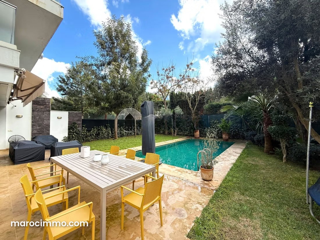 170 sqm Apartment with Private Pool, Ville Verte Bouskoura — Bouskoura