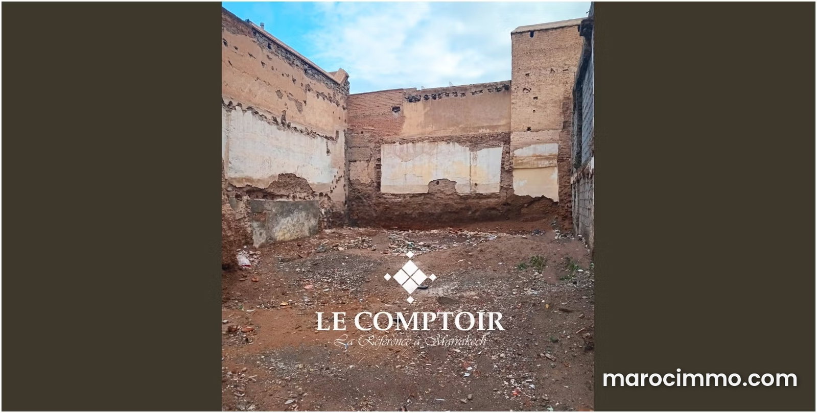 216 m² Plot in Arset El Maach, Marrakech – Ideal for a Development Project — Marrakesh