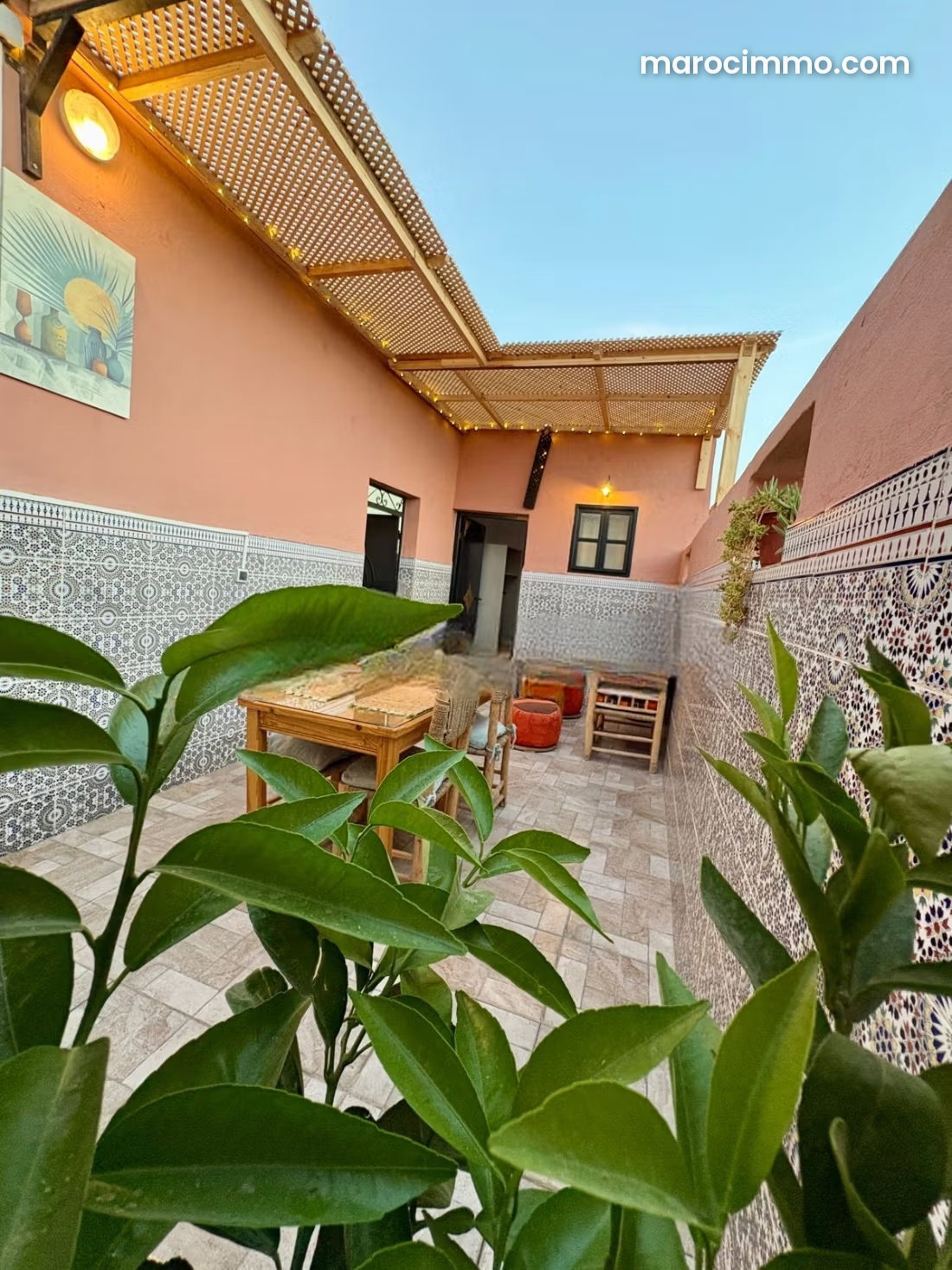 Maison à vendre en Médina de Marrakech quartier Ben Saleh — Marrakech