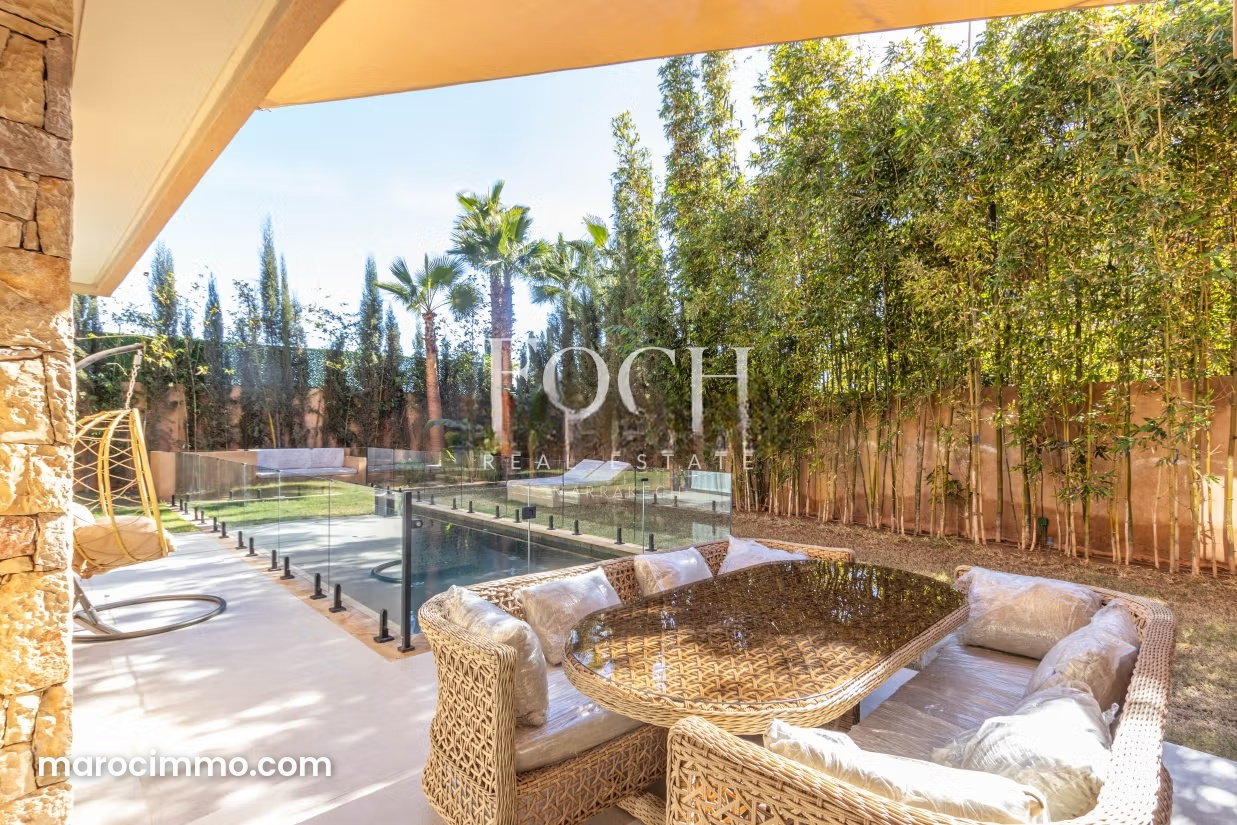 Villa contemporaine avec piscine à Agdal, Marrakech, à vendre — Marrakech