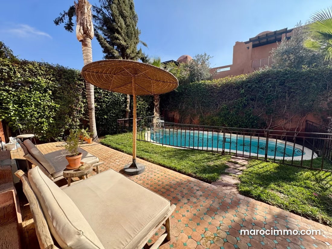 Maison 4 chambres avec piscine à vendre, Palmeraie Marrakech — Marrakech