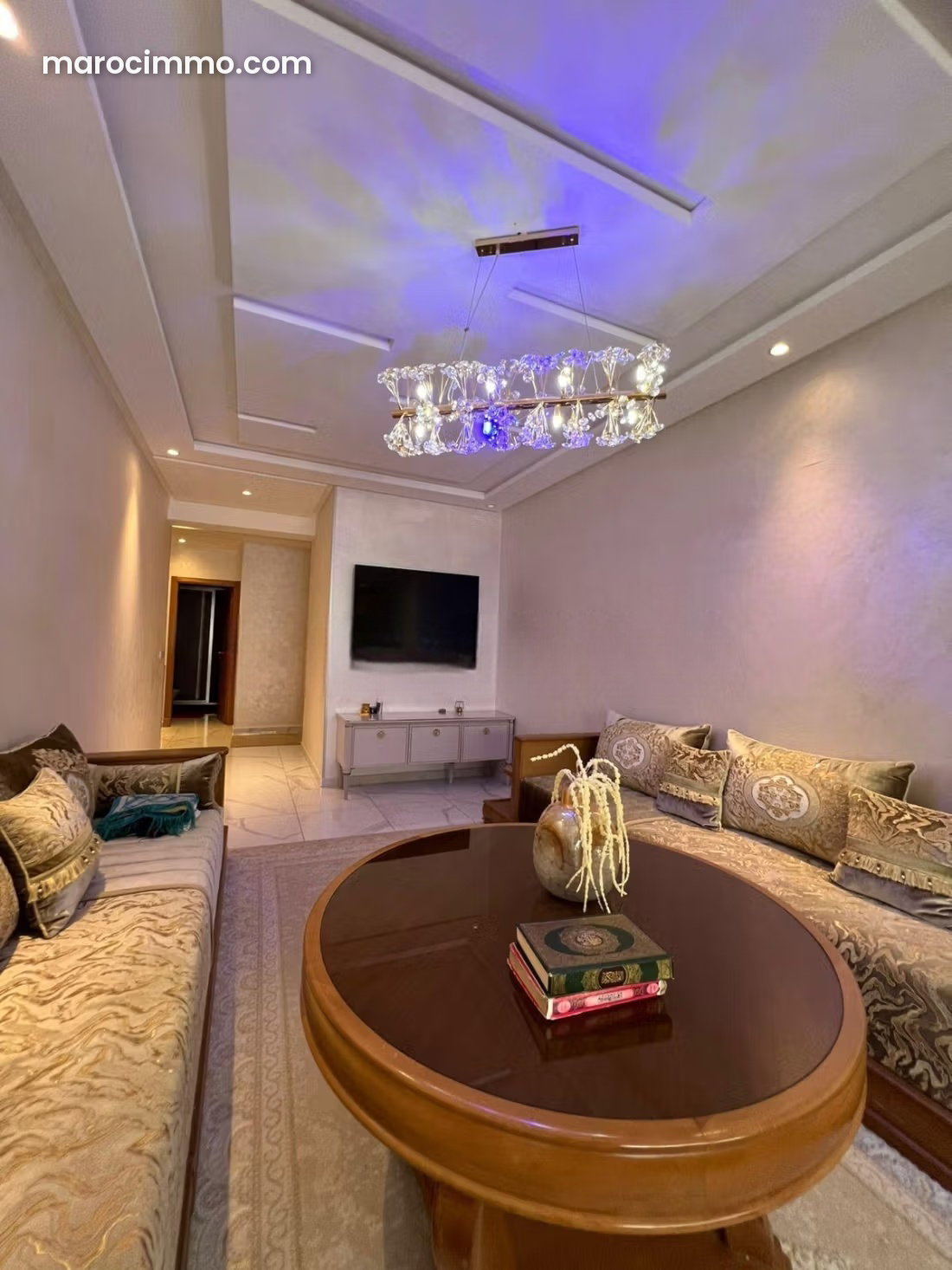3-Bedroom Apartment with Garden and Garage in Moujahidine, Tangier — Tangier