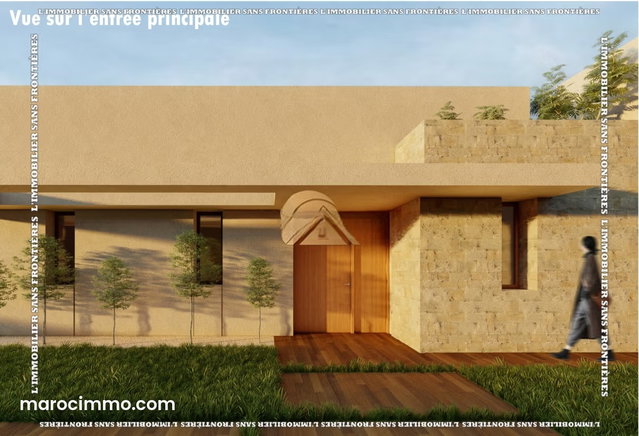 Villa à vendre à Route de L’Ourika, Marrakech — Piscine privée — 320 m² — 4