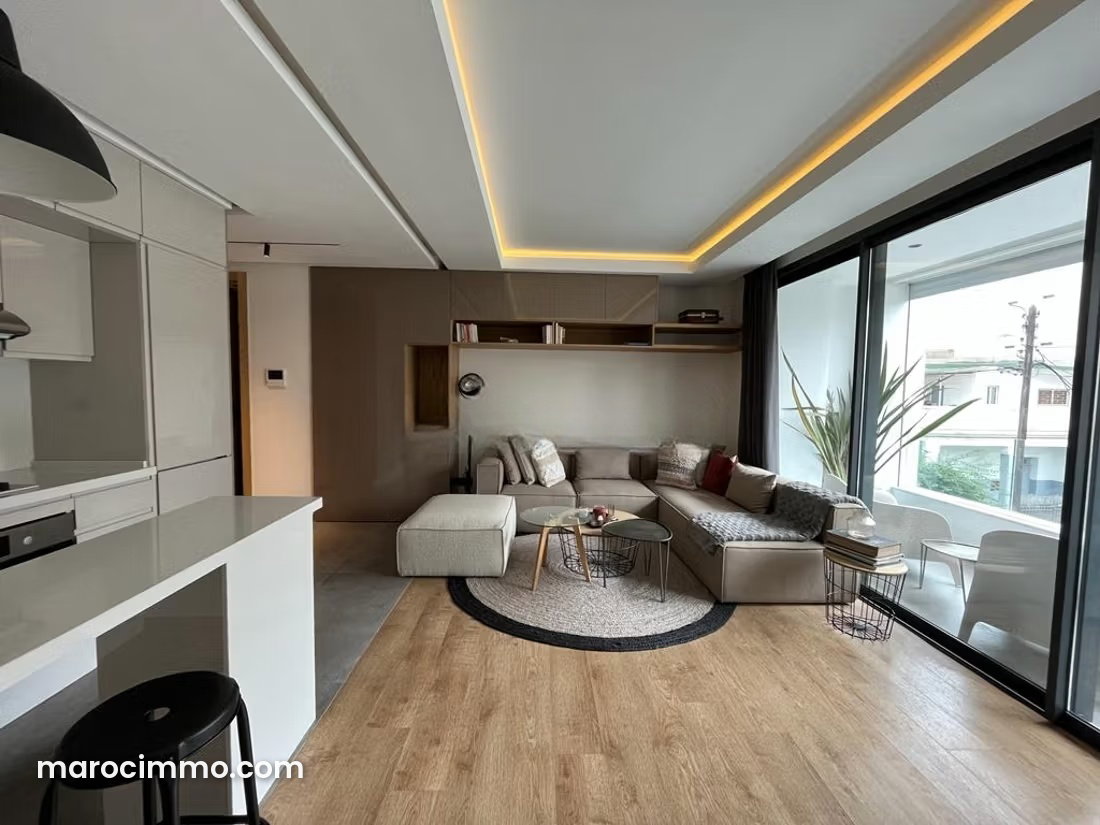 Furnished 65 m² Apartment, Gauthier, Casablanca — Casablanca
