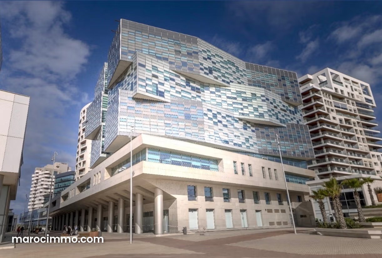 1,045 m² Office with 13 Parking Spaces, Aïn Diab, Casablanca — Casablanca
