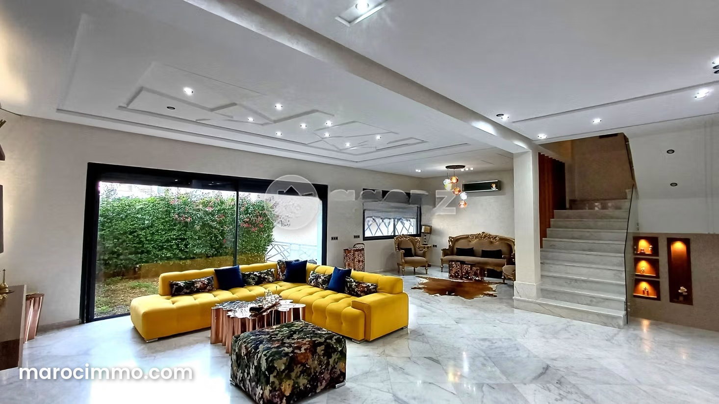 216 m² Villa, 4 Bedrooms with Garden, Moulay Yaâcoub — Moulay Yaacoub