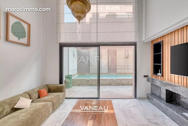 Luxueux Duplex avec Piscine Privative au centre de Marrakech — 2
