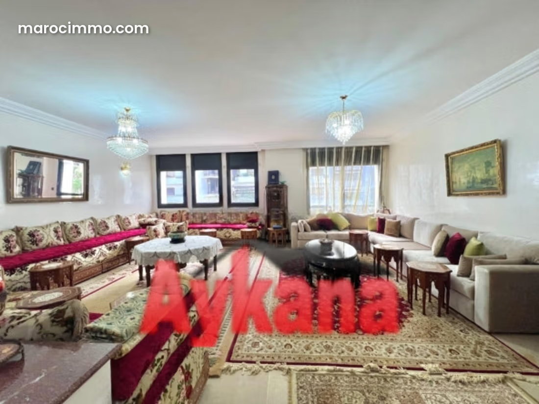 226 m² Apartment for Sale in Hay Riad, Rabat – 3 Bedrooms — Rabat