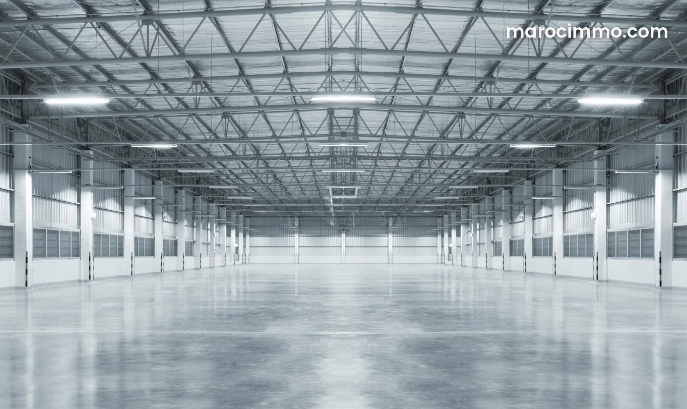 Entrepôt neuf 14 229 m², Nouaceur, proche autoroutes — Nouaceur
