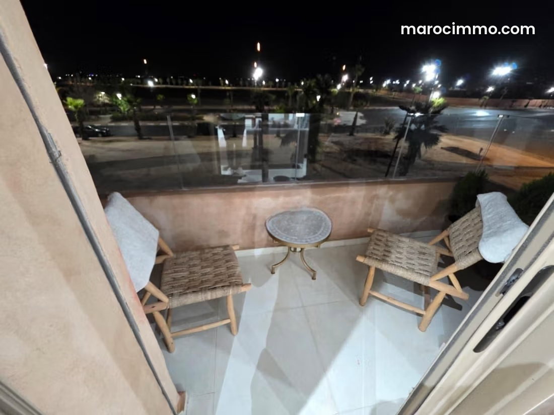 Appartement meublé avec terrasse et piscine à Agdal Marrakech — Marrakech