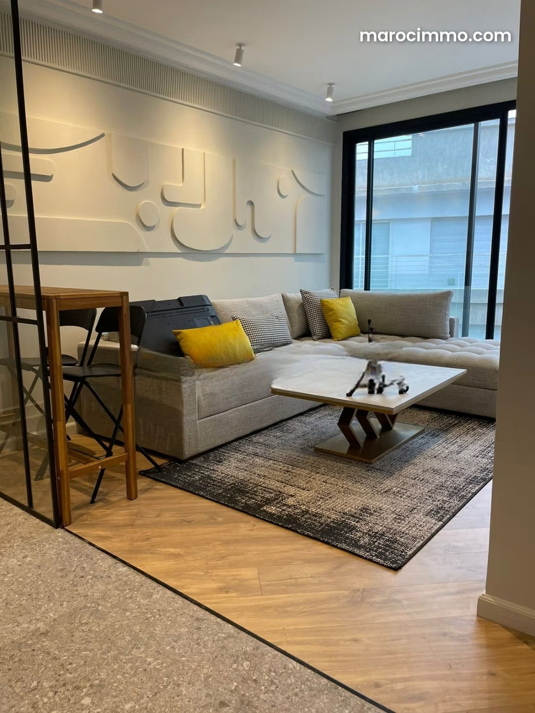 Studio meublé 42 m², Triangle d'Or, Casablanca, à louer — Casablanca