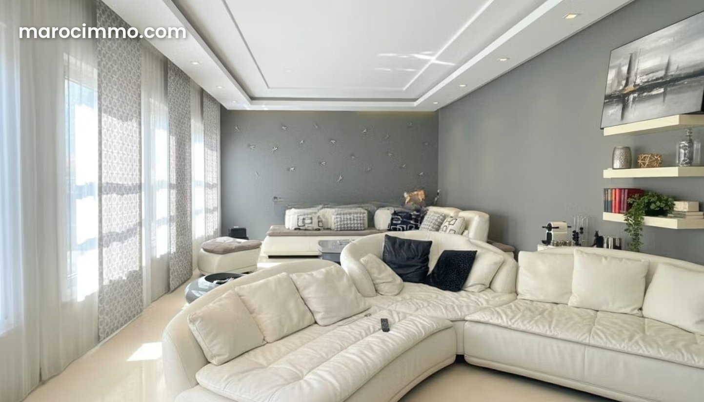 Appartement meublé 220 m², 3 chambres, Gauthier, Casablanca — Casablanca