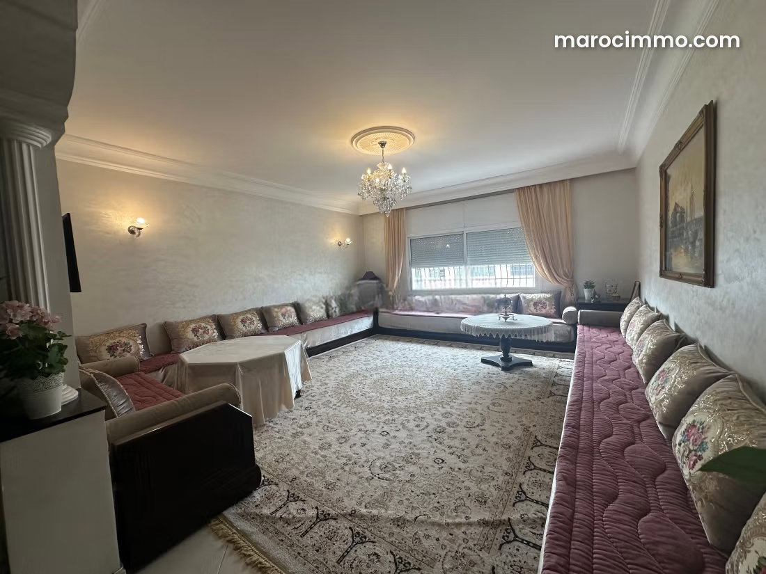 Furnished 120 sq m Apartment for Rent in Casablanca’s Golden Triangle — Casablanca