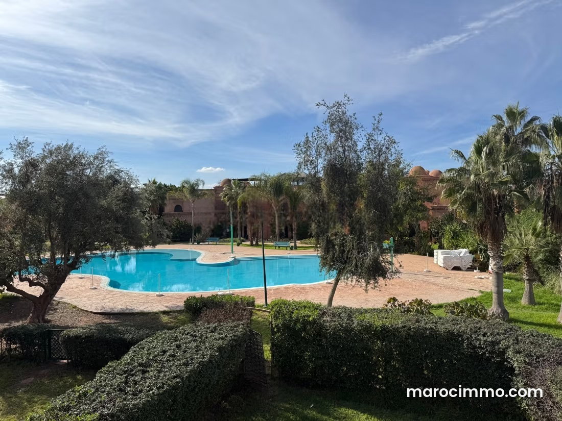 Apartment with Garden and Pool in Amelkis, Marrakech — Marrakesh