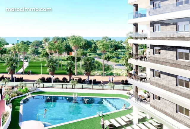 Apartments for sale in Oropesa del Mar / gated community with water park, playground — 5