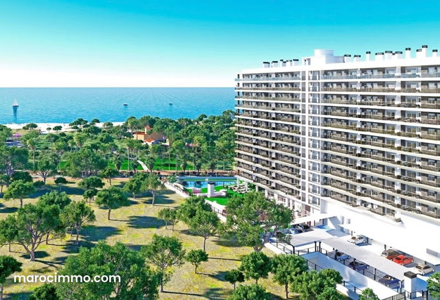 Apartments for sale in Oropesa del Mar / gated community with water park, playground — 3