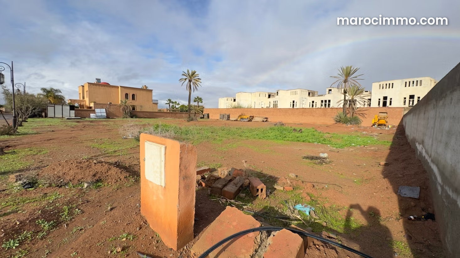 1,040 m² Plot in Amelkis, Marrakech, Secure Gated Development — Marrakesh