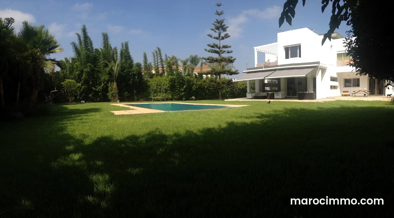 Villa de prestige à Souissi, Rabat, avec piscine et jardin — Rabat