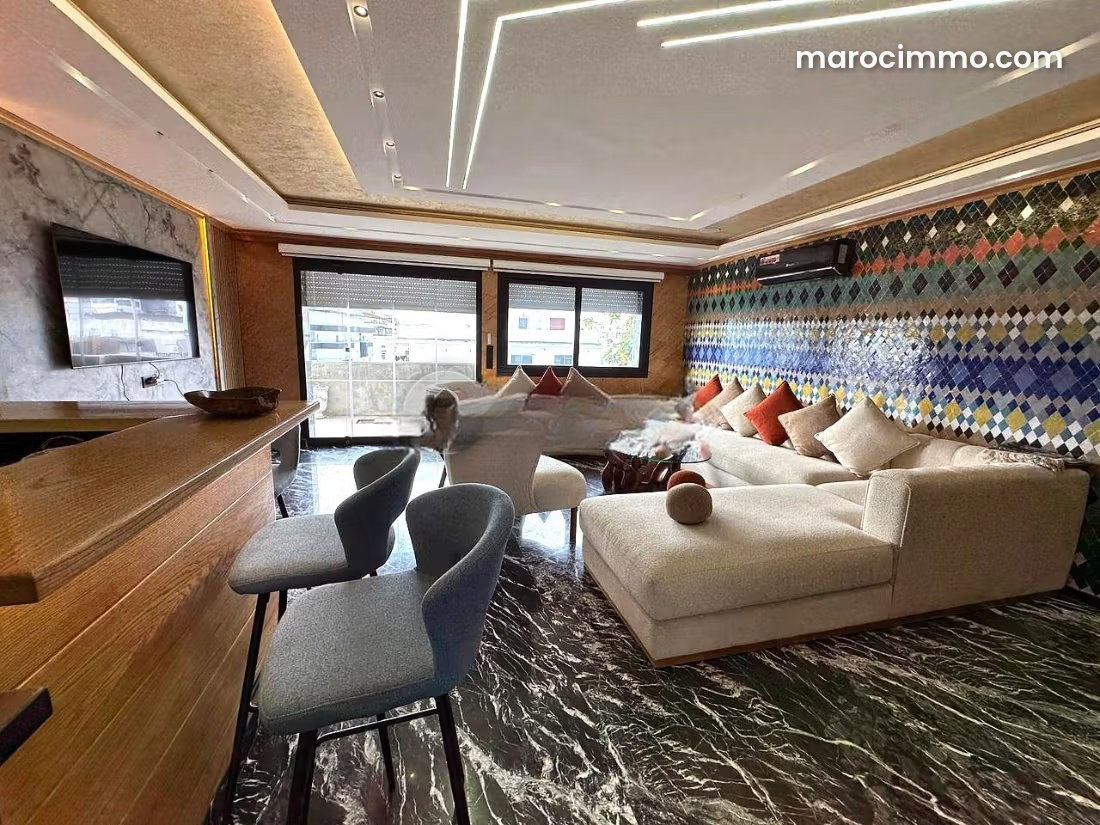 190 sqm Apartment, 9th Floor with Panoramic Views, De La Plage, Tangier — Tangier
