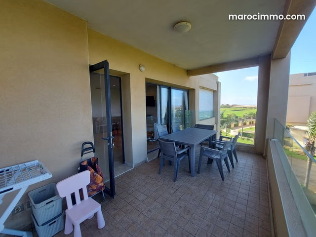 Bouznika plage vente bel appartement 2 chambres terasse vue sur mer — 5