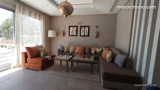 Vente villa de luxe à Route de Marrakech. 3 belles chambres. Meublé — 4