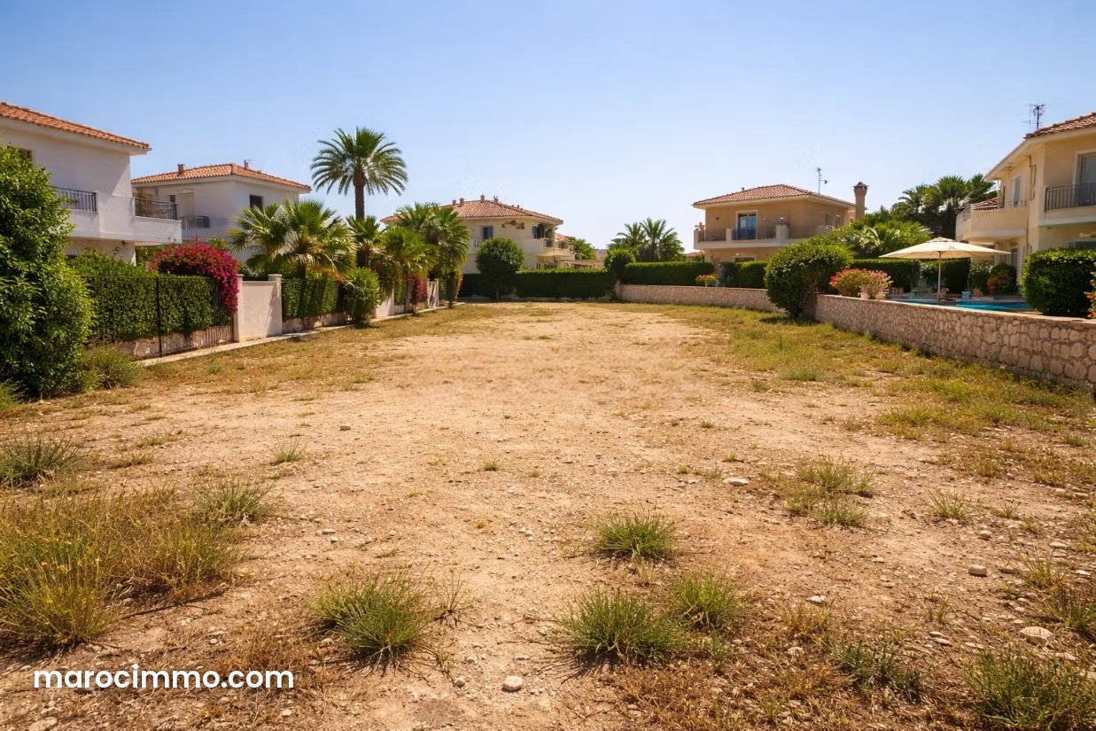 989 m² Buildable Plot, R+5, Central Guéliz, Marrakech — Marrakesh