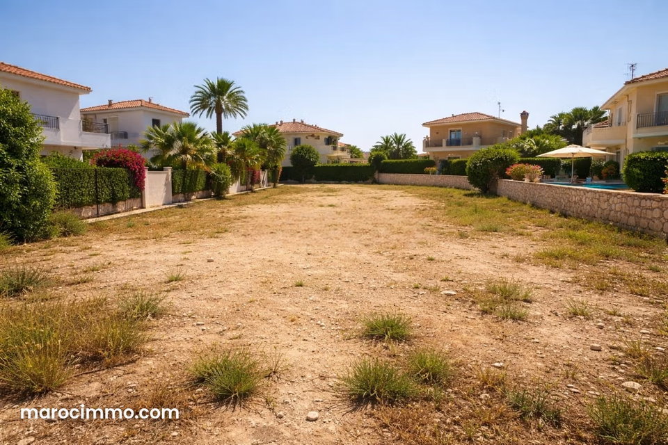 Land for Sale in Guéliz. 989 m² Surface Area