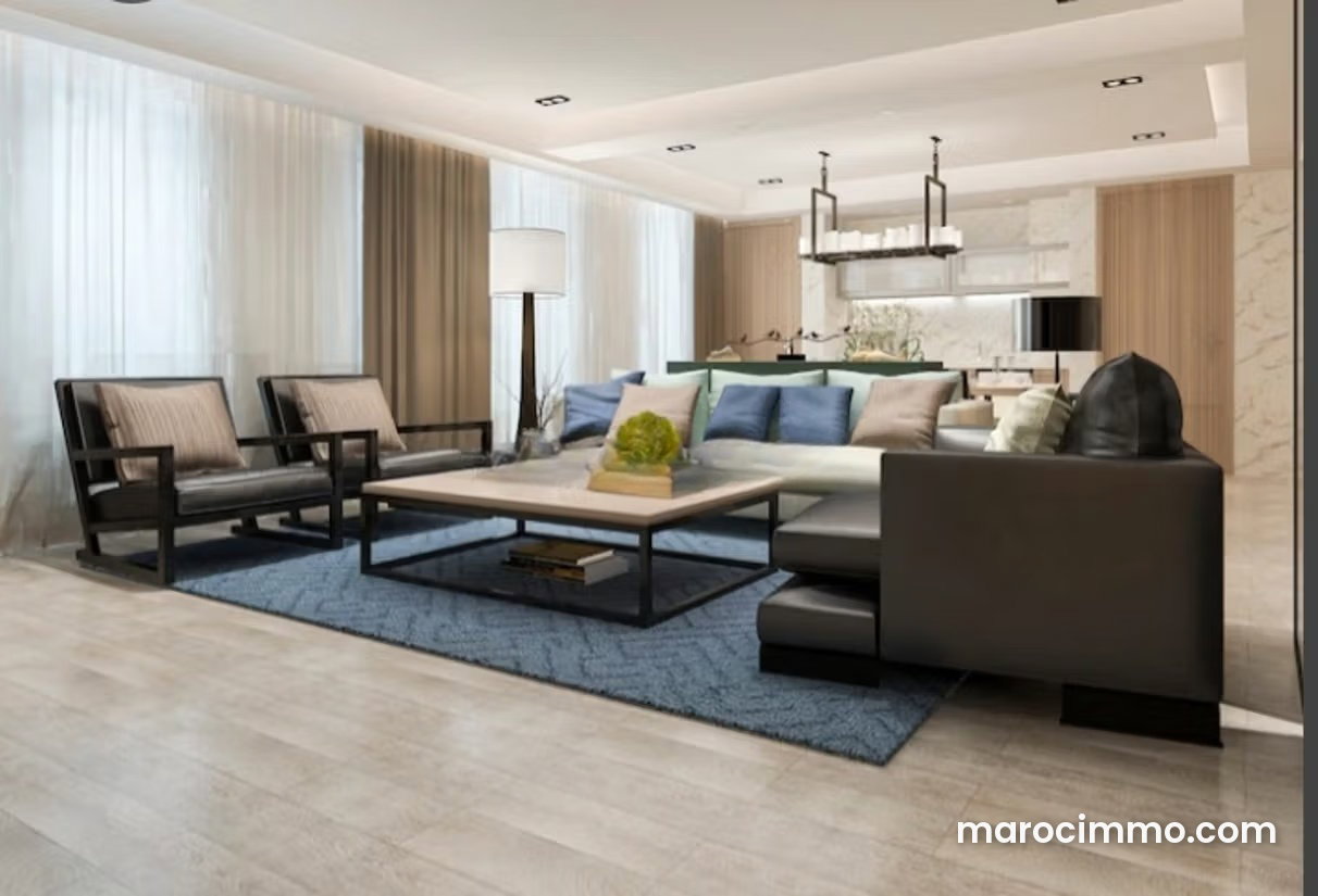 Appartement haut standing à Racine, Casablanca à louer — Casablanca