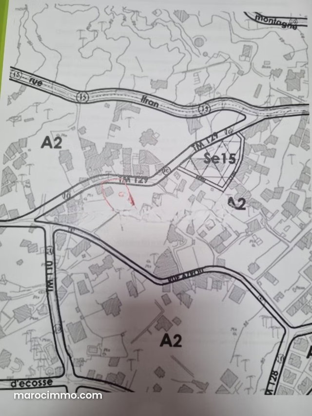 Land for Villa in Jamae Mokrae Jbel Kebir — 2