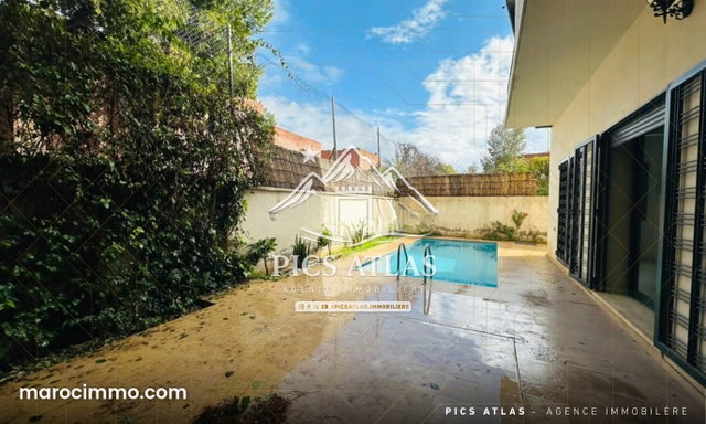 Villa avec jardin et pisine à vendre, hay targa Marrakech — 3