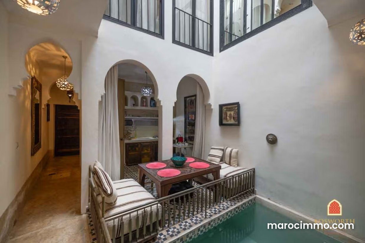 Riad 3 chambres avec piscine, Riad Zitoun, Marrakech — Marrakech
