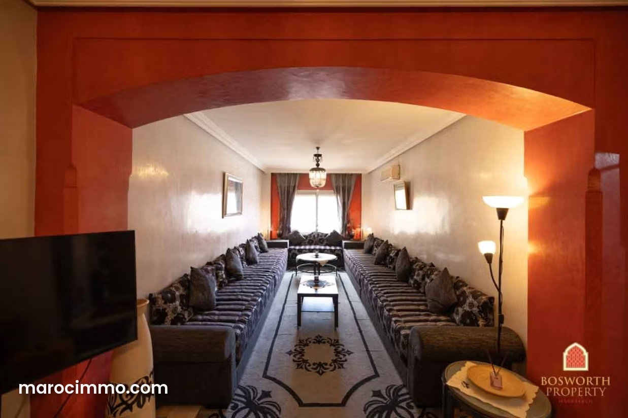 Appartement 106 m² à vendre Guéliz, Marrakech, 2 chambres — Marrakech