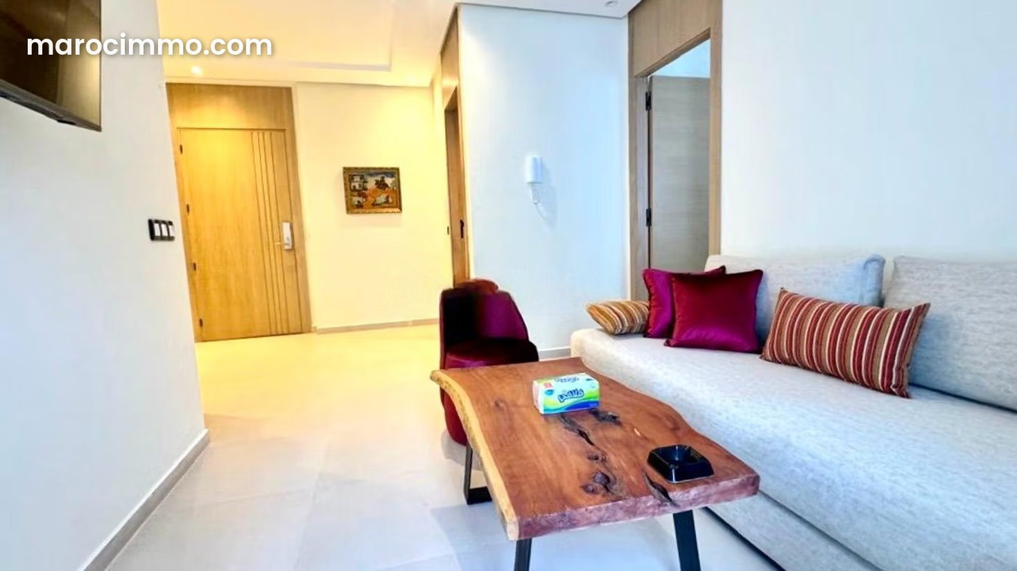 Furnished apartment with terrace in Palmier, Casablanca — Casablanca