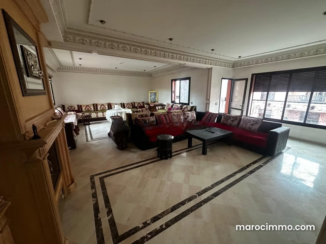 188 m² Apartment, 3 Bedrooms with Terrace, Guéliz, Marrakech — Marrakesh