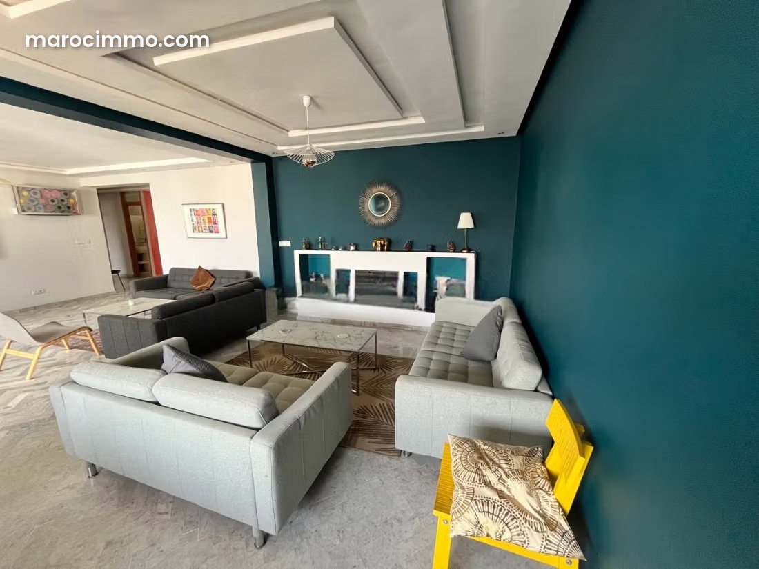 Appartement 220 m² à louer, Gauthier, Casablanca, vue dégagée — Casablanca