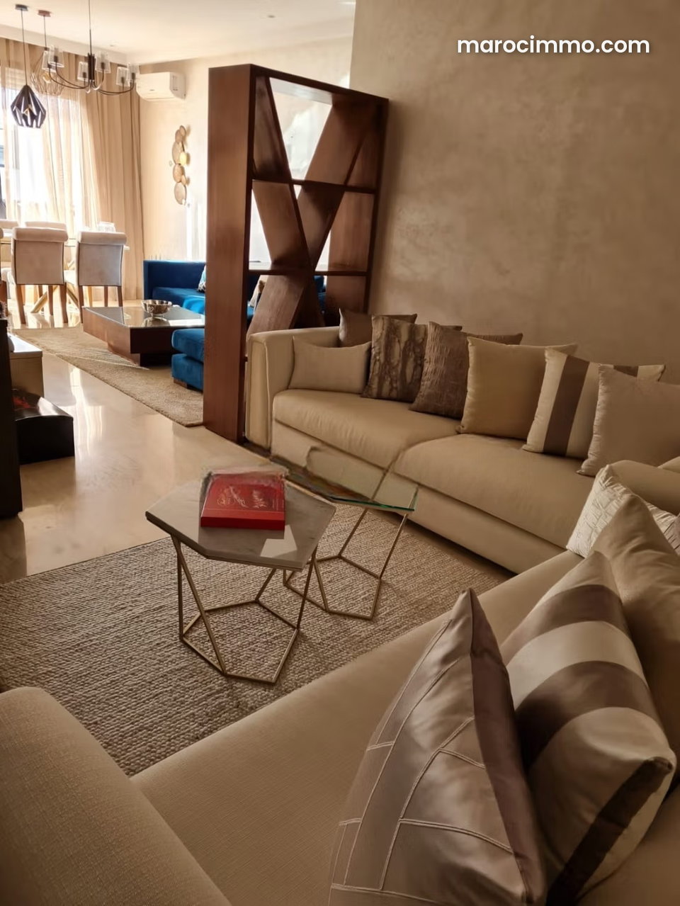 À louer – Appartement meublé à Dar Bouazza