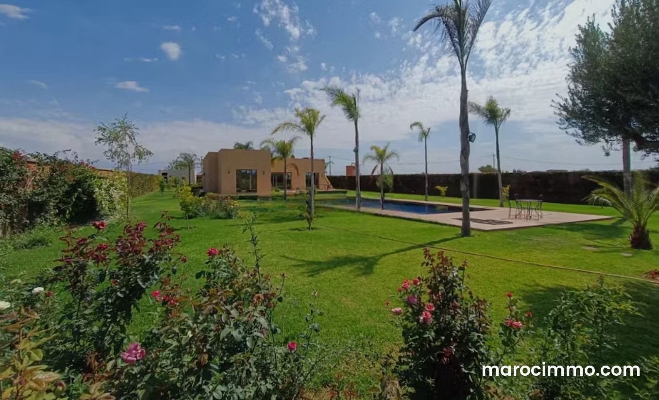 Furnished 3-bedroom villa for rent, Ouarzazate Road, Marrakech — Marrakesh