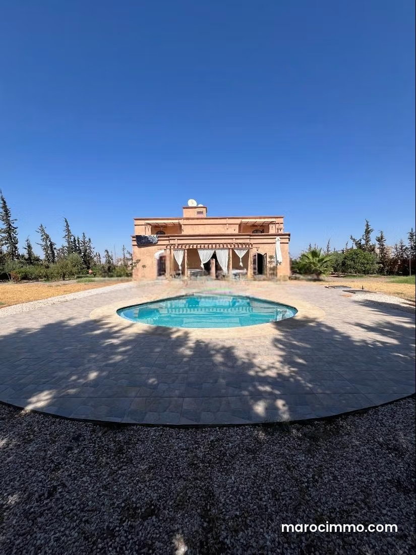 6-Bedroom Villa with Pool and 3,202 m² of Land, Route de Fès — Marrakesh