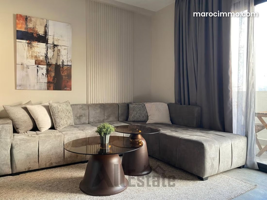 Furnished Apartment with Terrace for Rent in Oasis, Casablanca — Casablanca