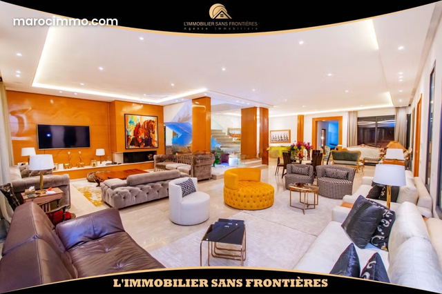 Villa meublée à vendre à Route de Casablanca, 586 m², Marrakech — مراكش