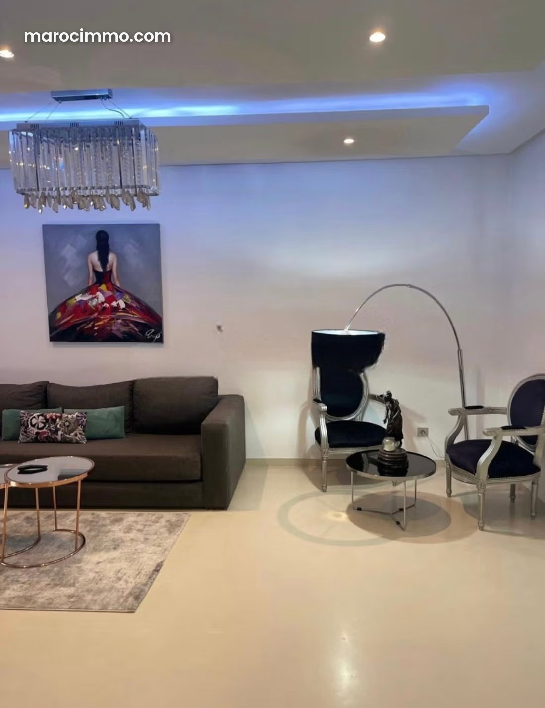 Furnished Apartment with Terrace in Riyad, Rabat — Rabat